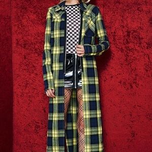 Current Mood Flannel Duster